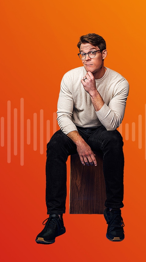 Joe Hanson als Moderator des BASF-Podcasts „SUBSTANCE“.